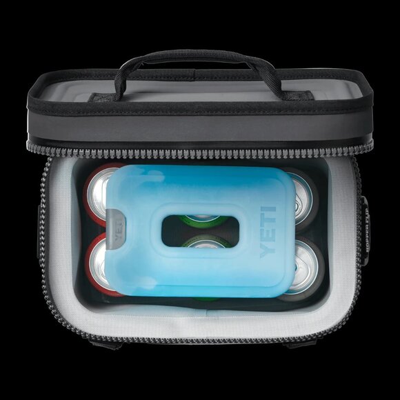 YETI 5L DayTrip Lunch Box in Charcoal with YETI Medium Ice Sheet - Picture 8 of 8